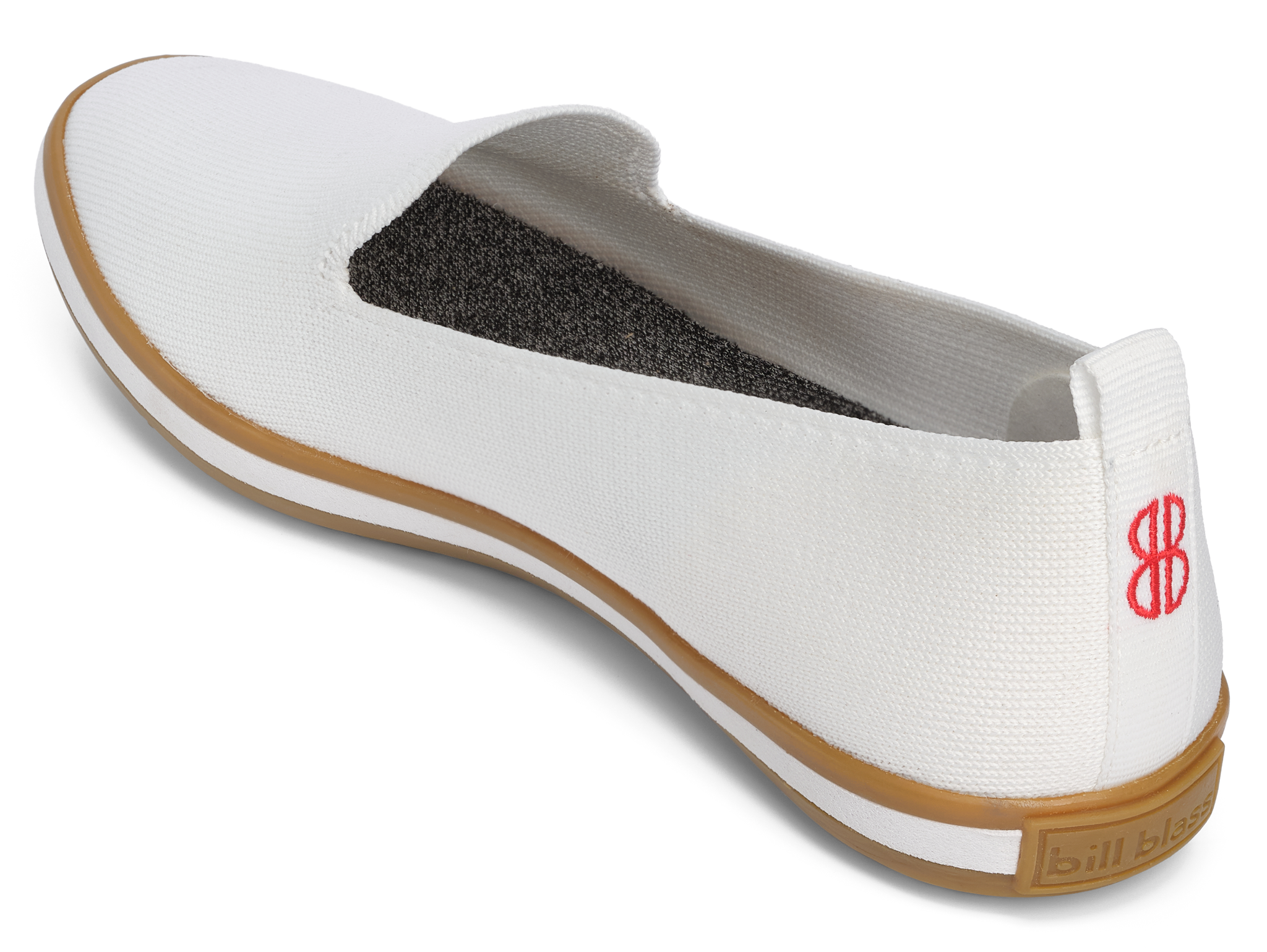 Sutton Knit Slip On White Bill Blass