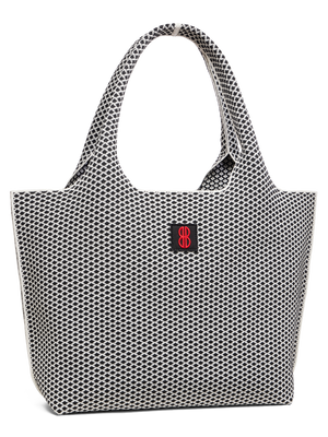 Large - Black Diamond tote with pouch