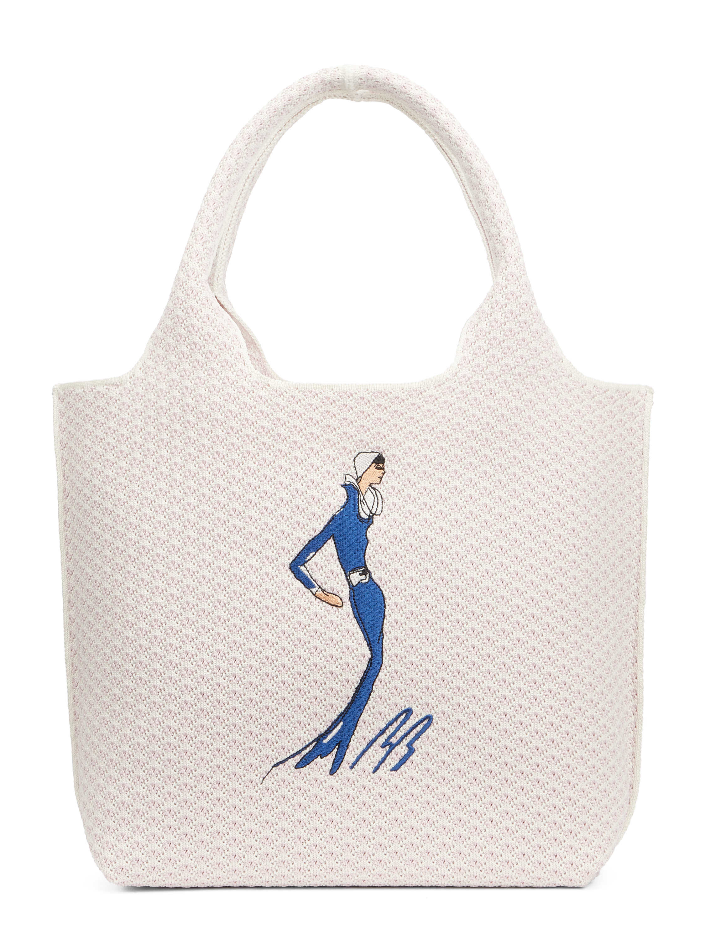 Sutton City Tote - Petal Pink Diamond - Small – Bill Blass