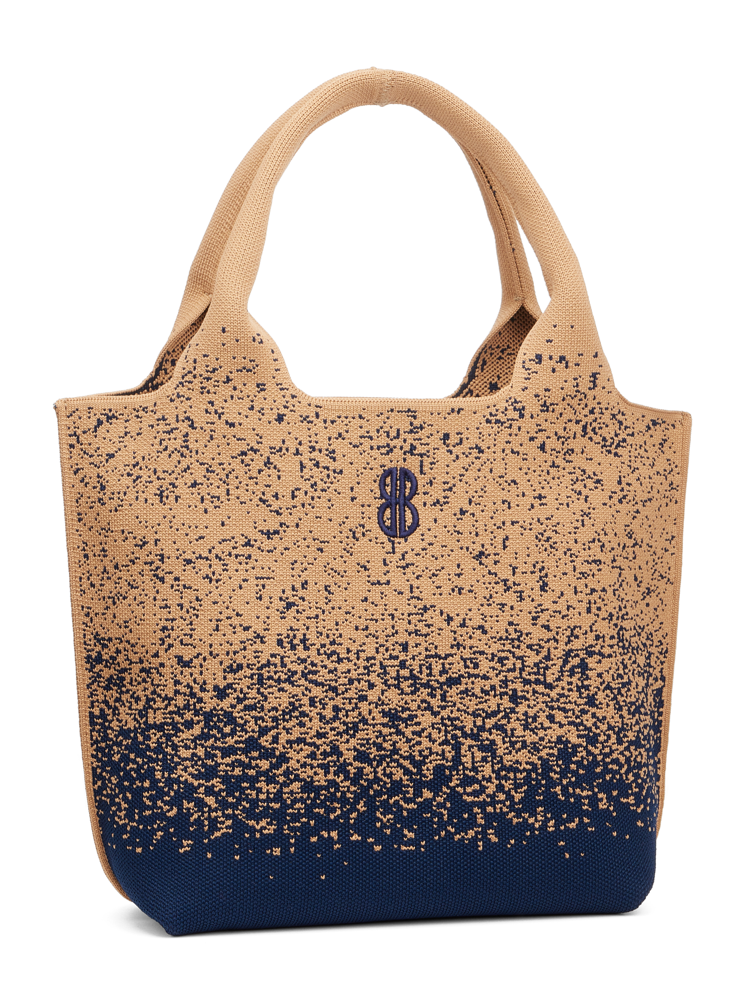 Sutton City Tote - Navy Buckthorn Sprinkle - Small