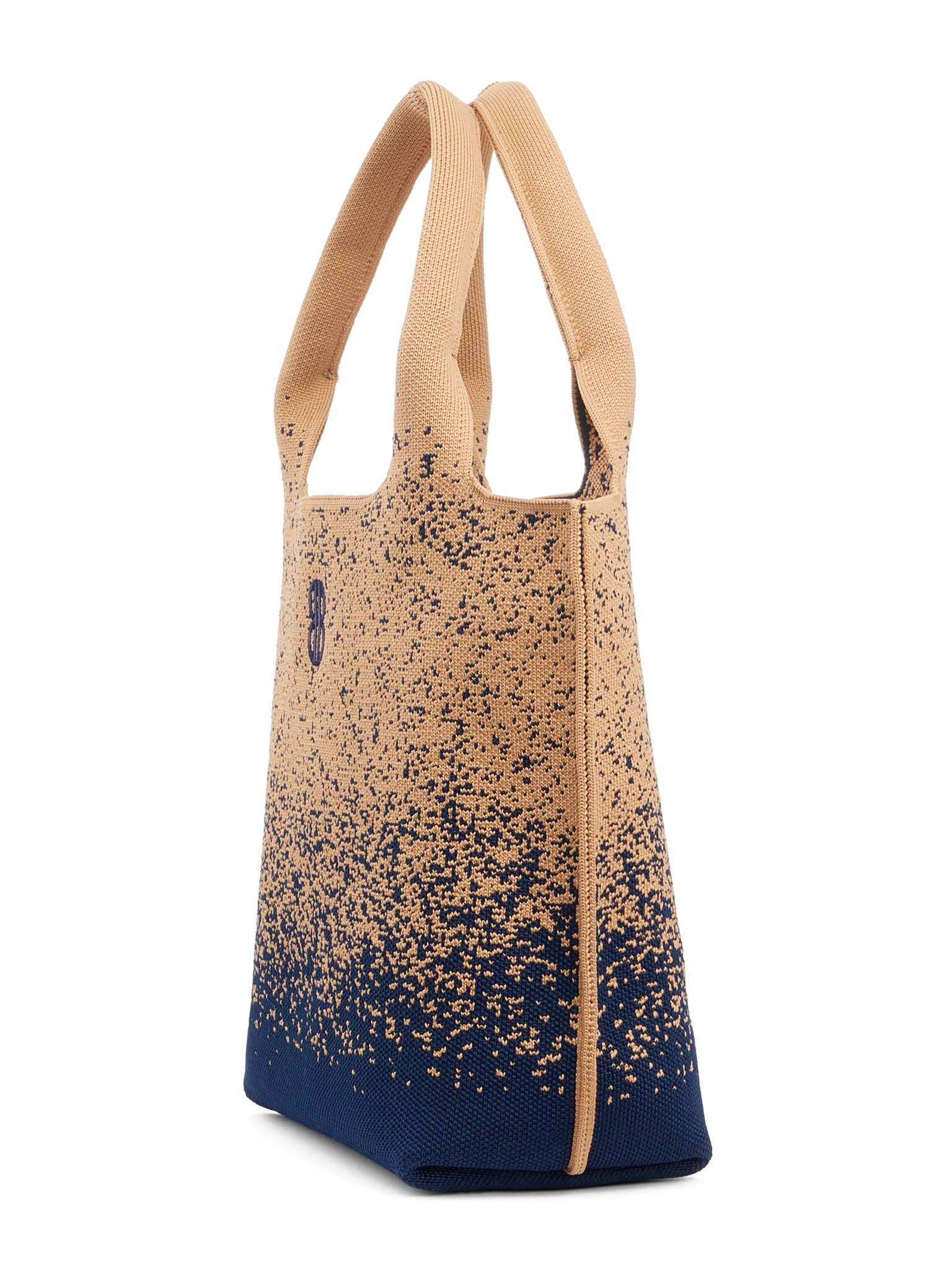 Sutton City Tote - Navy Buckthorn Sprinkle - Small