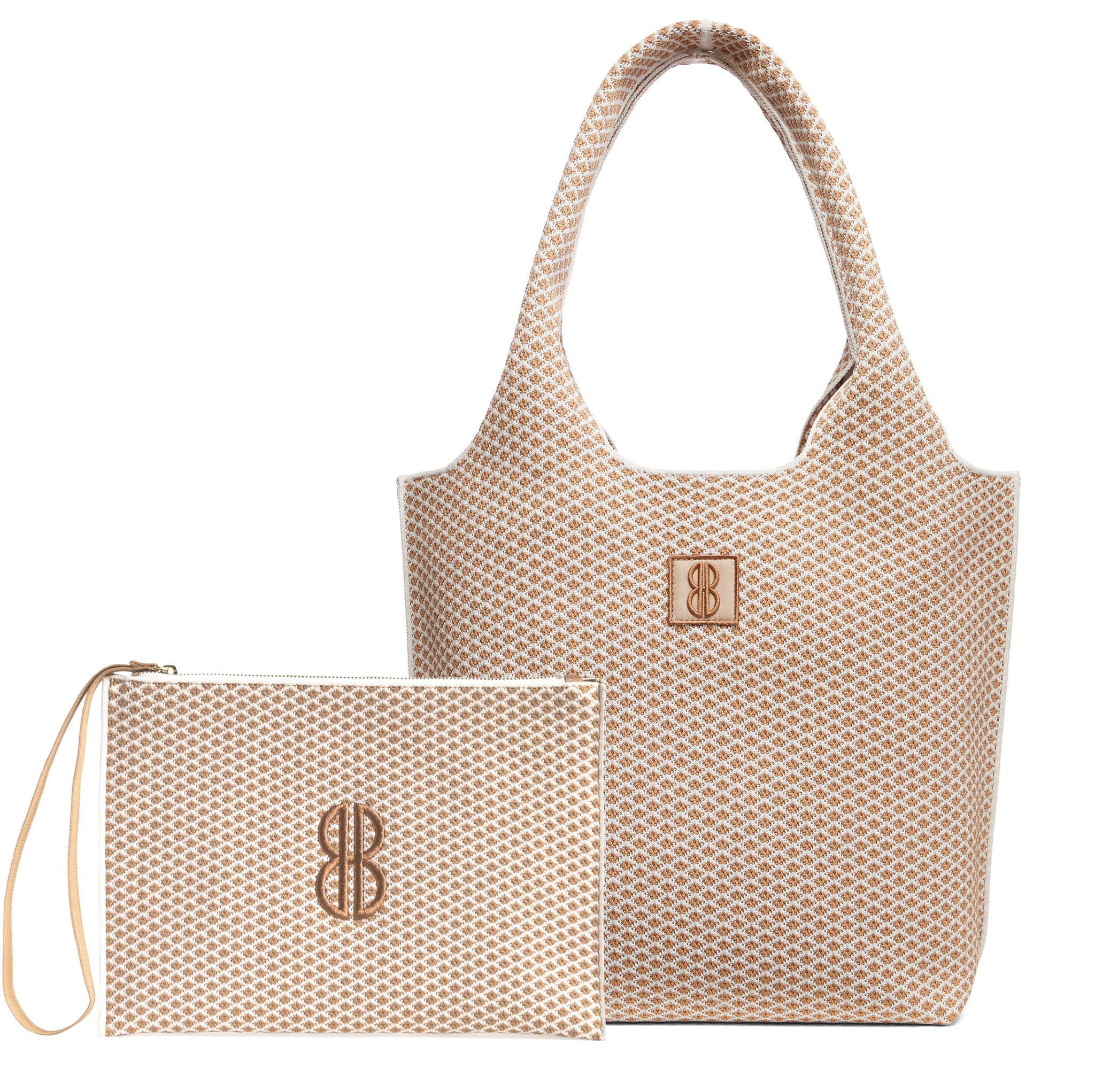 medium - Buckthorn Diamond Tote With Pouch