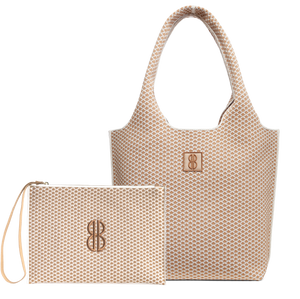 medium - Buckthorn Diamond Tote With Pouch