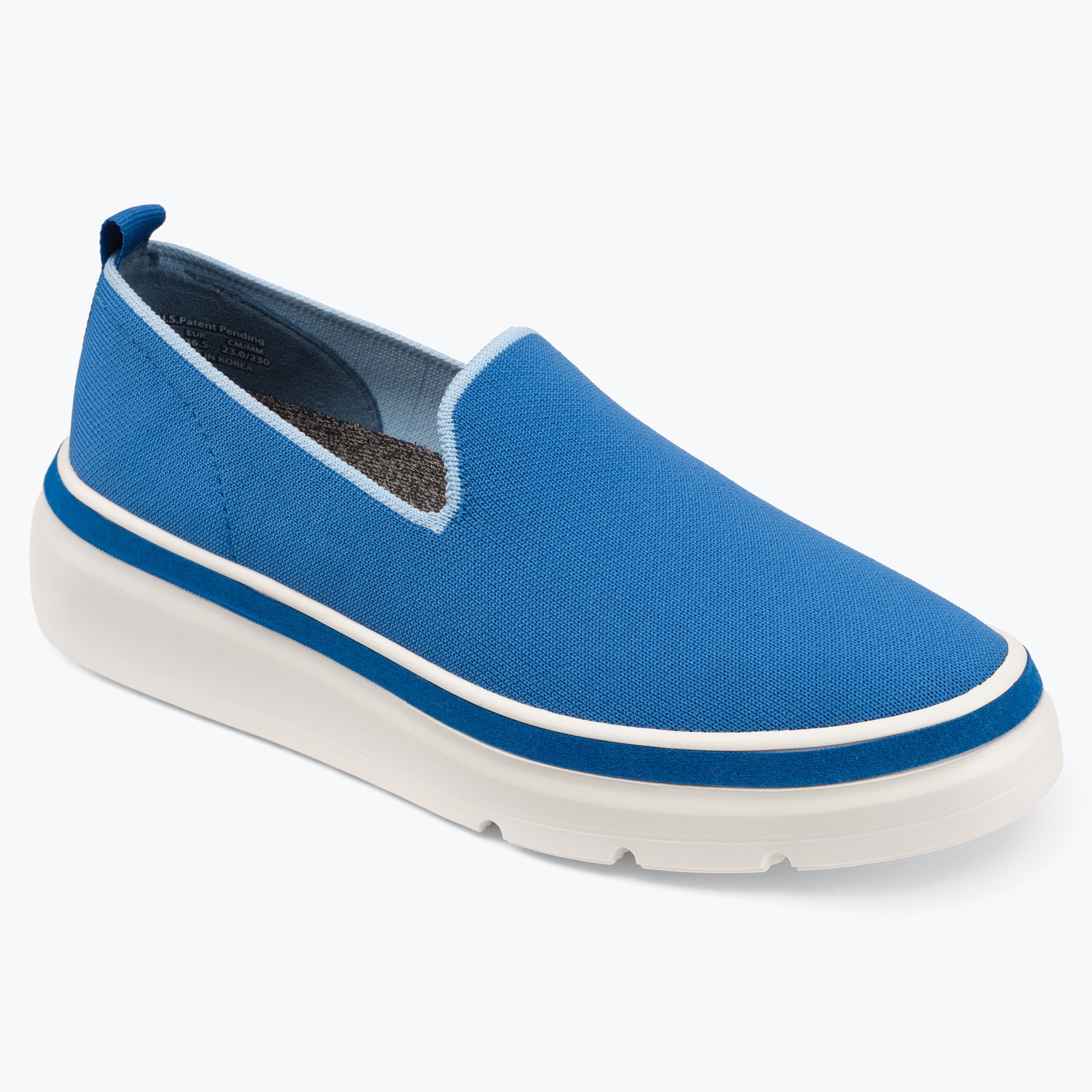 Sutton Knit Sneaker - Sea Blue Bill Blass Sutton Knit Sneaker - Sea Blue Bill Blass